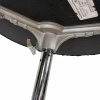 Close-up of Mapex T670 round top drum throne with metal support.