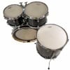 Yamaha Stage Custom 4-piece shell pack in Raven Black for drummers.