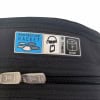 Protection Racket drum rims case with logo and zipper.