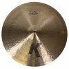 Zildjian K Custom 22in Dark Ride cymbal for drummers and percussionists.