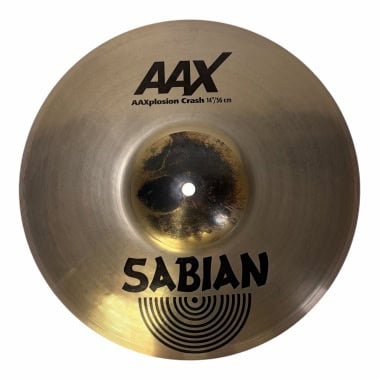 Sabian AAX 14in Xplosion Crash Cymbal for drumming and percussion.