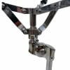 Close-up of Mapex S500 snare stand with chrome finish and adjustable features.
