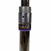 Close-up of Yamaha hi-hat stand part for drum setup.