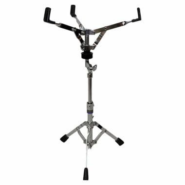 Yamaha snare drum stand with single brace for secure support.