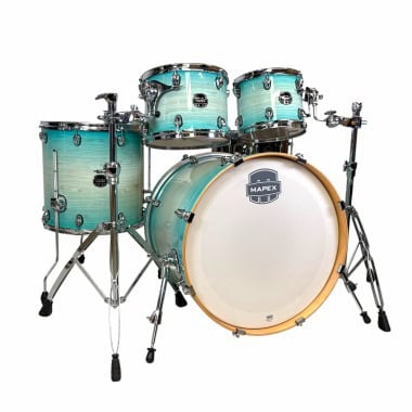 Mapex Armory 22-inch 5-piece shell pack in ultramarine finish.