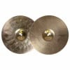 Pair of Sabian HHX 14in Evolution Hi-hat Cymbals for drumming.
