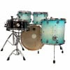 Mapex Armory 22-inch shell pack with drums in ultramarine finish.