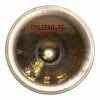 Close-up of Zildjian Oriental 14in China Trash Cymbal with logo visible.