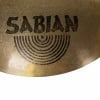 Sabian Aax 20in Stage Ride Cymbal with logo and concentric circle design.