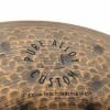 18-inch Meinl crash cymbal with hammered finish and logo.