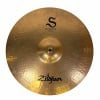 Zildjian S Series 20-inch medium ride cymbal for drummers and percussionists.