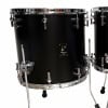 Black Sonor Momentum 22-inch shell pack for professional drumming.