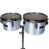 Tama Imperialstar concert toms on stand for drumming performances.
