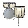 Yamaha Recording Custom 22x16in shell pack in polar white.