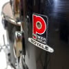 Close-up of Premier Royale 5-piece drum shell pack with badge.