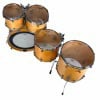 Yamaha Maple Custom 5-piece drum shell pack in natural finish.
