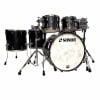 Black Sonor Momentum 22-inch drum shell pack for professional drummers.