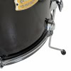 Yamaha Stage Custom 14x13in floor tom in Raven Black with chrome hardware.