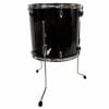 Yamaha 14x13in floor tom in Raven Black for drums.