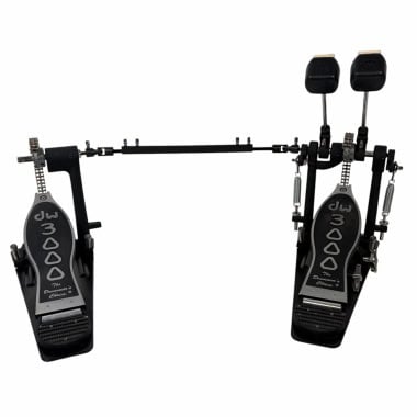 DW 3000 Series double bass drum pedal for drummers and percussionists.