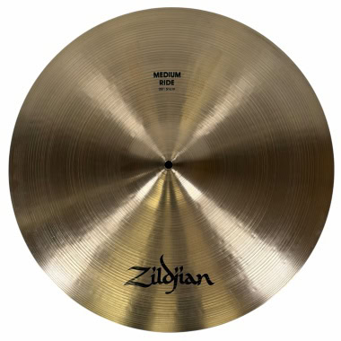Zildjian 20in Medium Ride Cymbal for drummers and percussionists.