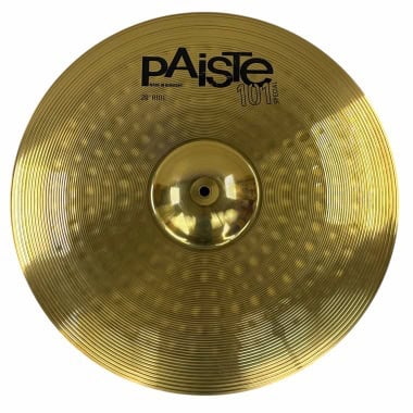 Paiste 101 20-inch ride cymbal for drumming and percussion.