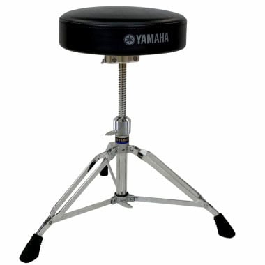 Yamaha DS840 drum throne with adjustable height and padded seat.