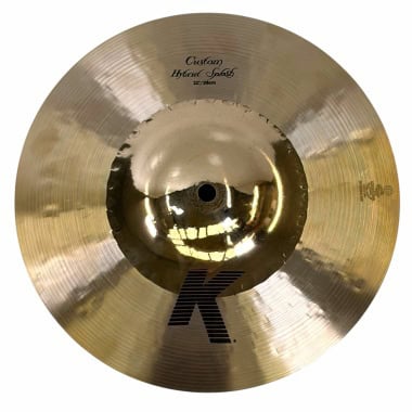 Zildjian K Custom 11in Hybrid Splash Cymbal for drummers.