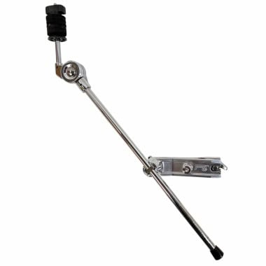 Drum cymbal holder for percussion setup, adjustable and sturdy.