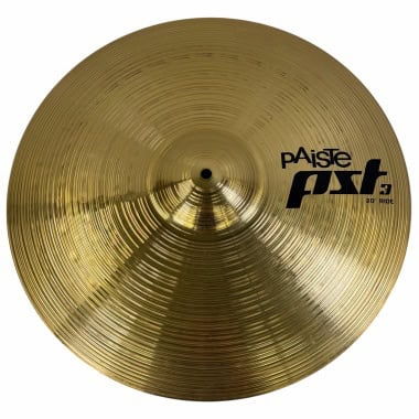 Paiste PST3 20-inch ride cymbal for drummers and percussionists.
