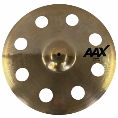 Sabian AAX 18in O-Zone Crash cymbal for drummers and percussionists.
