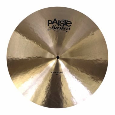 Paiste Masters 20in Extra Thin Crash Cymbal for drummers and percussionists.