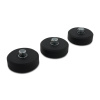 Set of three DW 9000X tripod weights for drum hardware stability.