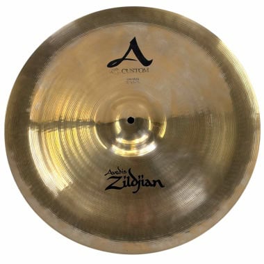 Zildjian A Custom 18in Swish China cymbal for drummers and percussionists.