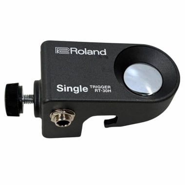 Roland RT-30H single drum trigger for electronic drum kits.