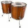 Drummers Only VK Drums Copperhead Shell Pack with wooden shells and hardware.