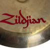 Close-up of Zildjian Oriental 18in China Trash Cymbal with logo visible.