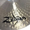 Close-up of Zildjian K Constantinople 22in ride cymbal with signature.