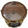 Yamaha PHX 22-inch shell drum in solid black with hardware.