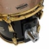 Yamaha PHX 22-inch shell drum with gold hardware and black finish.