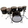 Yamaha PHX 22-inch 6-piece drum shell pack in black with hardware.