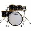 Yamaha PHX 22-inch 6-piece shell pack in solid black with gold hardware.