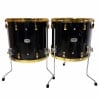 Yamaha PHX 22-inch shell pack in black with gold hardware.