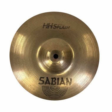 Sabian HH 10in splash cymbal for drumming and percussion.