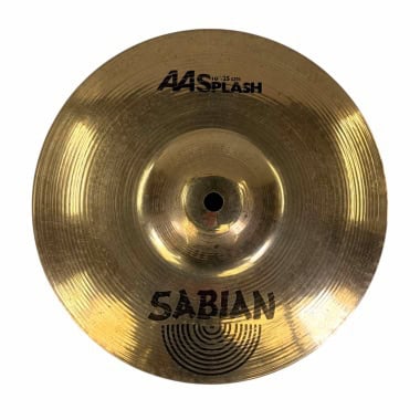 Sabian AA 10-inch splash cymbal for drumming and percussion.