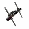 Percussion clamp for securing drums and accessories.