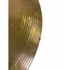 Close-up of a Sabian HH 16in Thin Crash cymbal with detailed grooves.
