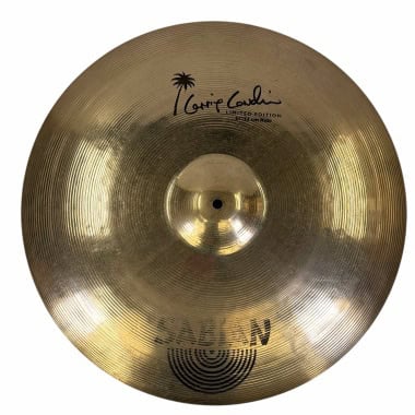 Limited edition Sabian Larrie Londin 21-inch ride cymbal for drummers.