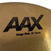 Sabian AAX 20-inch stage ride cymbal for drumming and percussion.