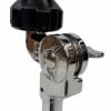 Close-up of Tama Roadpro snare stand part with black knob and chrome finish.